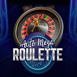 Auto Mega Roulette online game logo by Pragmatic Play on gransinocasinos-es.com