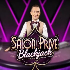 Blackjack Salon Privé slot visual from Ezugi available on gransinocasinos-es.com