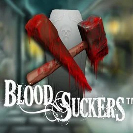 Official Slots logo: Blood Suckers by NetEnt at Gransino Casino