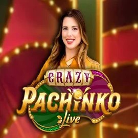 Live Casino logo of Crazy Pachinko from Evolution at Gransino Casino