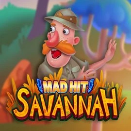 Official Slots logo: Mad Hit Savannah by RubyPlay at Gransino Casino