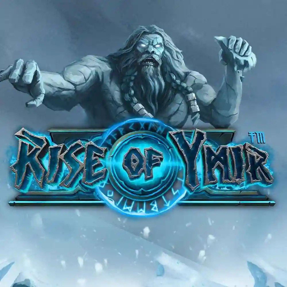 Slots logo of Rise of Ymir from Hacksaw Gaming at Gransino Casino