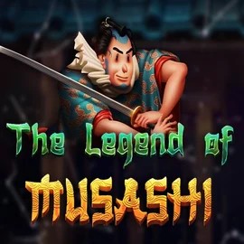 The Legend of Musashi online game logo by Peter & Sons on gransinocasinos-es.com
